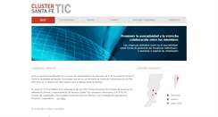 Desktop Screenshot of clusterticsantafe.org